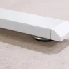 Riess-Ambiente Bürotische > Höhenverstellbarer Schreibtisch WHITE DESK 140cm weiß Metallgestell Bürotisch