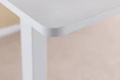 Riess-Ambiente Bürotische > Höhenverstellbarer Schreibtisch WHITE DESK 140cm weiß Metallgestell Bürotisch