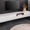 Riess-Ambiente Skandinavisch|Tv- & Lowboards > Hängendes TV-Board LOFT 200cm weiß natur sieben Fächer mit Schublade