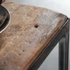 Riess-Ambiente Mehr...|Massivholztische > Industrial Beistelltisch BARRACUDA 40cm recyceltes Massivholz mit geflexten Beinen