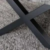 Riess-Ambiente Industrial Loft|Couchtische & Truhen > Industrial Couchtisch WILD 90cm grau Wildeichen-Design schwarz Metall Baumkante