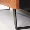 Riess-Ambiente Mehr...|Massivholzschränke > Industrial Design Sideboard ORGANIC ARTWORK 180cm Akazie Massivholz Eisengestell