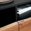 Riess-Ambiente Mehr...|Massivholzschränke > Industrial Design TV-Board ORGANIC ARTWORK 140cm Akazie Massivholz Eisengestell