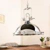 Riess-Ambiente Hängelampen|Industrial Loft > Industrial Hängelampe INDUSTRIAL 45cm silber Chrom Designklassiker
