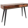Riess-Ambiente Mehr...|Massivholztische > Industrial Konsolentisch INDUSTRIAL 120cm Mango mit schwarzen Beinen