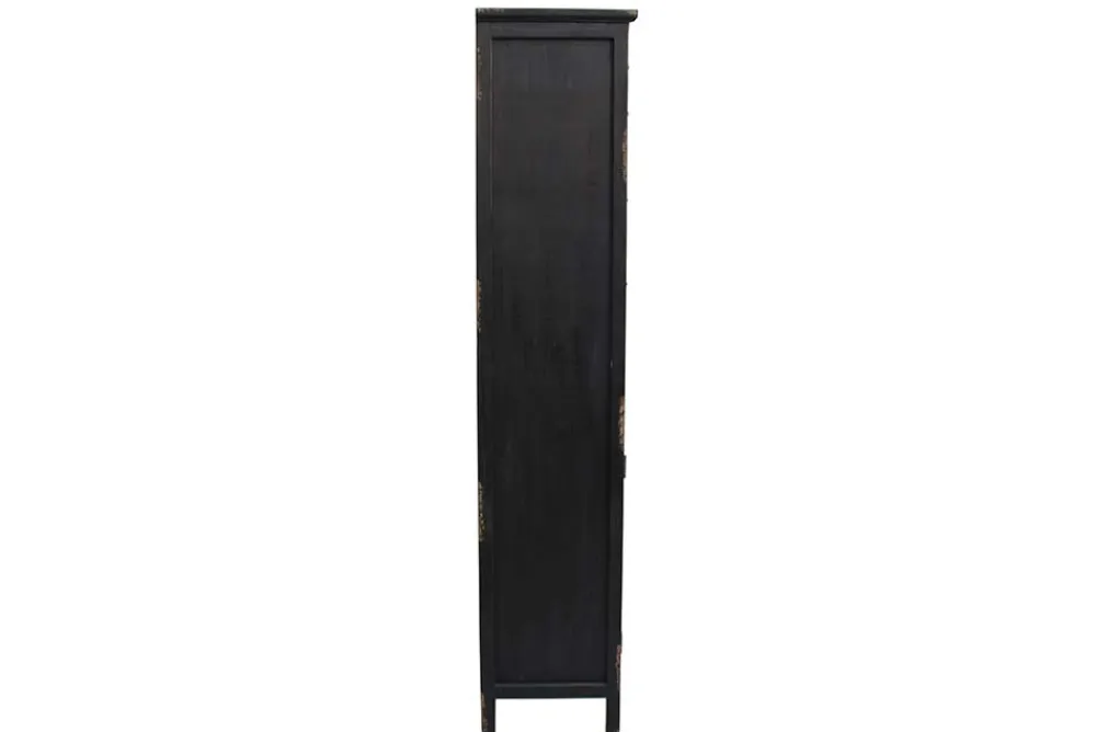 Riess-Ambiente Mehr...|Massivholzschränke > Industrial Schubladenschrank SECRETS 150cm braun schwarz Metall Pinienholz Vintage