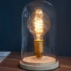 Riess-Ambiente Industrial Loft|Tischlampen > Industrial Tischlampe EDISON 22cm Glühbirne Tischleuchte