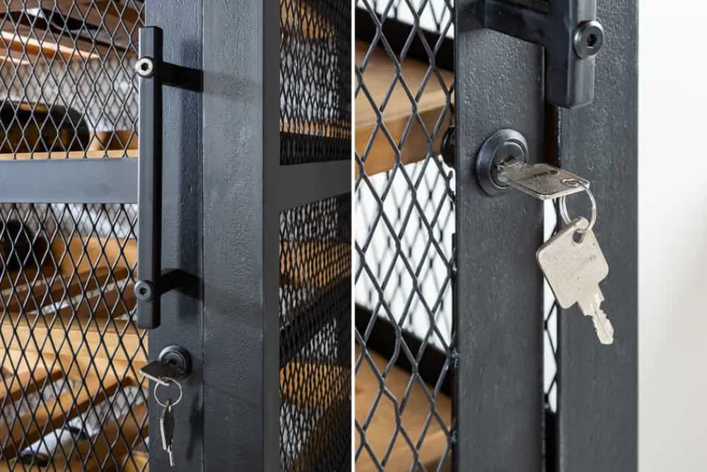 Riess-Ambiente Industrial Loft|Weinregale > Industrial Weinschrank BODEGA 184cm recyceltes Pinienholz natur Weinregal für 72 Flaschen