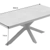 Riess-Ambiente Haus & Garten|Esstische > In- und Outdoor Esstisch GALAXIE 160cm hellgrau Keramik anthrazit Aluminium