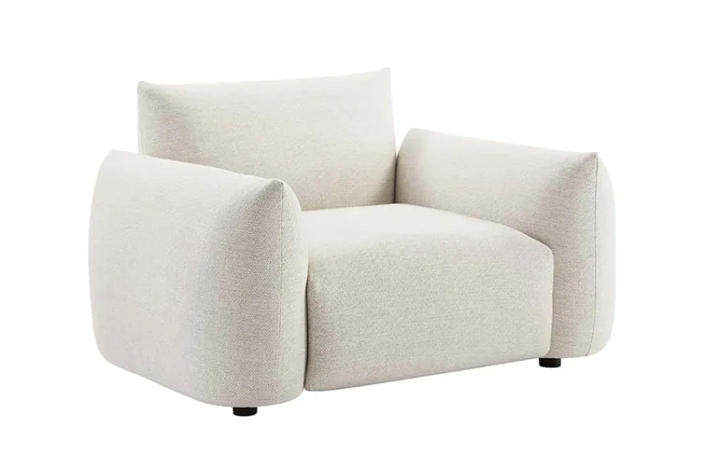 Riess-Ambiente Haus & Garten|Sitzgruppen > In- und Outdoor Gartensessel SEAHAWK creme Aluminium Olefin 1-Sitzer Sofa wetterfest