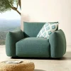 Riess-Ambiente Haus & Garten|Sitzgruppen > In- und Outdoor Gartensessel SEAHAWK türkis Aluminium Olefin 1-Sitzer Sofa wetterfest