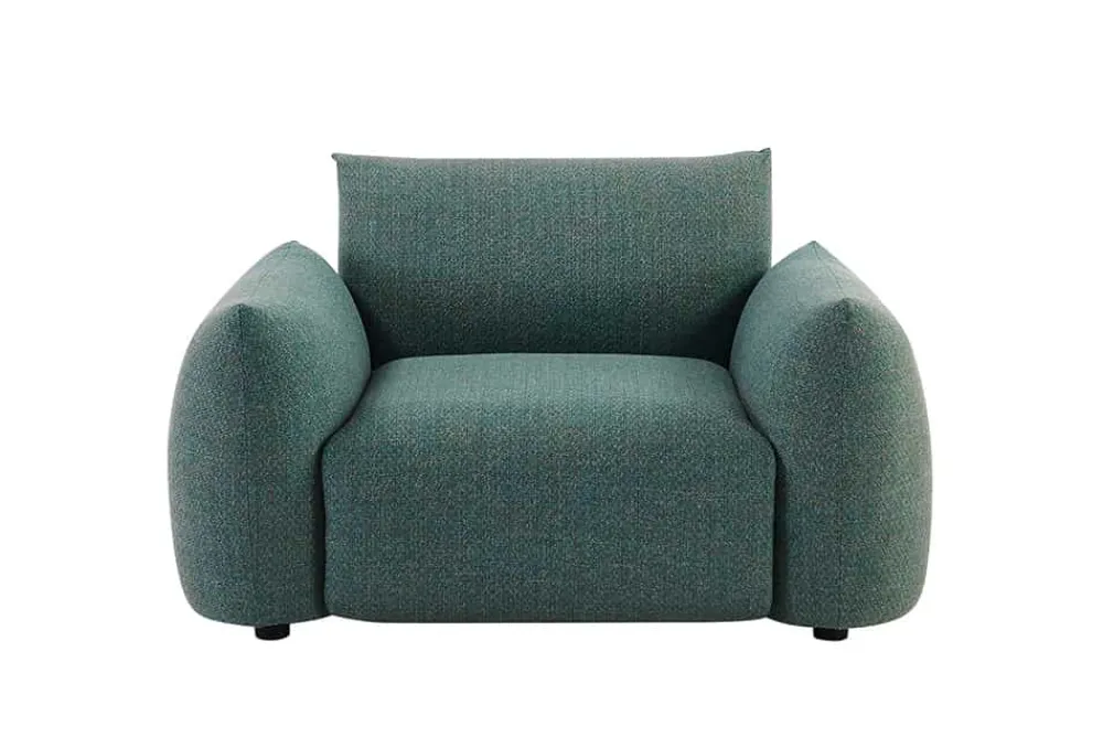 Riess-Ambiente Haus & Garten|Sitzgruppen > In- und Outdoor Gartensessel SEAHAWK türkis Aluminium Olefin 1-Sitzer Sofa wetterfest