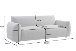 Riess-Ambiente 2-Sitzer Sofa|Sitzgruppen ><noscript><img width=
