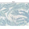 Riess-Ambiente Outdoor Teppiche|Teppiche > In- und Outdoor Teppich LEAF 180x120cm grün blau Blätter-Design Läufer wetterfest
