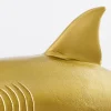 Riess-Ambiente Dekoration > Maritime Skulptur HAI 68cm gold handmade Metall Design Haifisch
