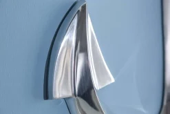 Riess-Ambiente Wanddekoration > Maritime Wanddekoration SEVEN SEAS 70cm silber 3D Anker