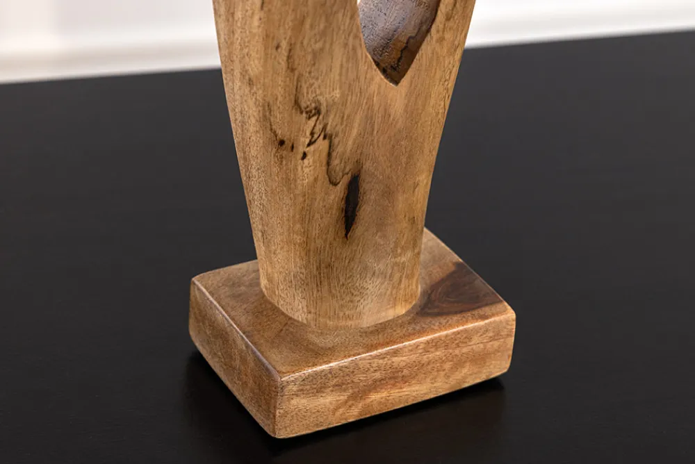 Riess-Ambiente Dekoration > Massive Design Skulptur AMARA 45cm natur Mangoholz Dekoration handmade