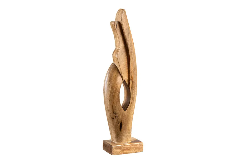 Riess-Ambiente Dekoration > Massive Design Skulptur AMARA 45cm natur Mangoholz Dekoration handmade
