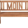 Riess-Ambiente Mehr...|Massivholz Gartenmöbel > Massive Gartenbank EMPIRE TEAK Moin 120cm natur Teakholz