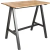 Riess-Ambiente Mehr...|Mehr... > Massiver Bartisch CASTLE 120cm Wildeiche natur Stehtisch Industrial Design