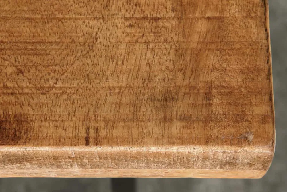 Riess-Ambiente Mehr...|Mehr... > Massiver Bartisch IRON CRAFT 120cm natur Mangoholz Stehtisch Industrial Design