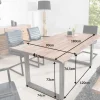 Riess-Ambiente Esstische|Mehr... > Massiver Baumstamm Esstisch GENESIS 180cm Akazie Baumkante Kufengestell Industrial Finish