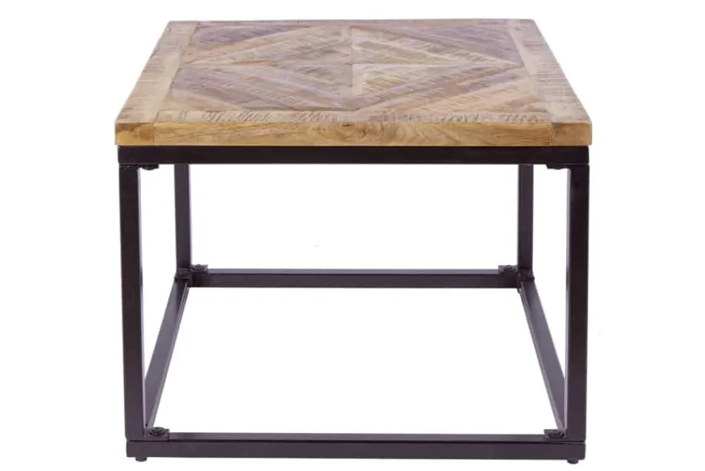Riess-Ambiente Mehr...|Massivholztische > Massiver Beistelltisch INFINITY HOME 60cm Mangoholz Industrial Design