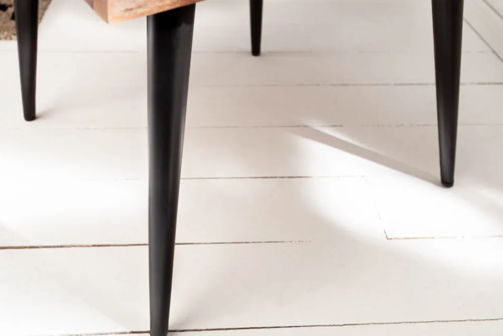 Riess-Ambiente Mehr...|Couchtische > Massiver Beistelltisch ORGANIC LIVING 60cm braun Akazie Couchtisch Live Edge