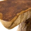 Riess-Ambiente Beistelltische|Mehr... > Massiver Beistelltisch ROOT 40cm Teakholz mit Jahresringen