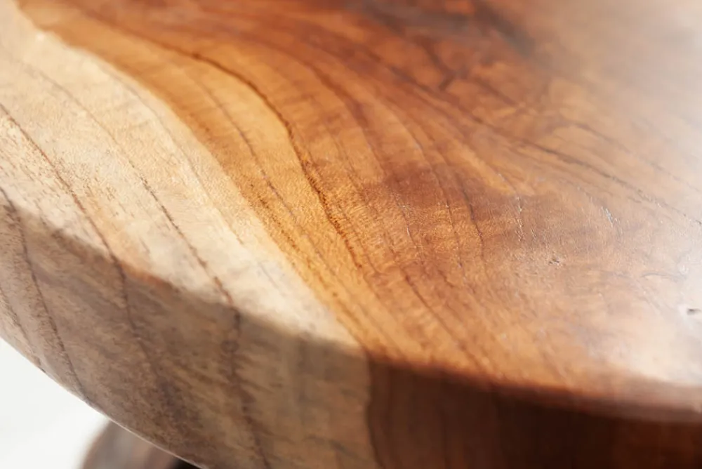 Riess-Ambiente Beistelltische|Mehr... > Massiver Beistelltisch ROOT 40cm Teakholz Hocker aus Wurzelholz