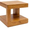 Riess-Ambiente Beistelltische|Mehr... > Massiver Couchtisch GIANT 45cm braun honey finish Mangoholz mit Ablagefach