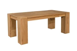 Riess-Ambiente Mehr...|Couchtische > Massiver Couchtisch MAKASSAR 100cm natur Mangoholz cream finish einzigartige Maserung