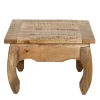 Riess-Ambiente Mehr...|Couchtische > Massiver Couchtisch OPIUM ANTIQUE 60cm natur Mangoholz Beistelltisch