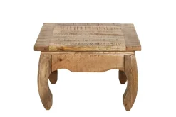 Riess-Ambiente Mehr...|Couchtische > Massiver Couchtisch OPIUM ANTIQUE 60cm natur Mangoholz Beistelltisch