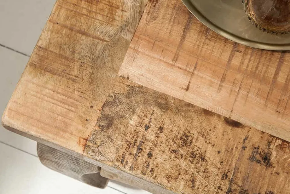 Riess-Ambiente Mehr...|Couchtische > Massiver Couchtisch OPIUM ANTIQUE 60cm natur Mangoholz Beistelltisch