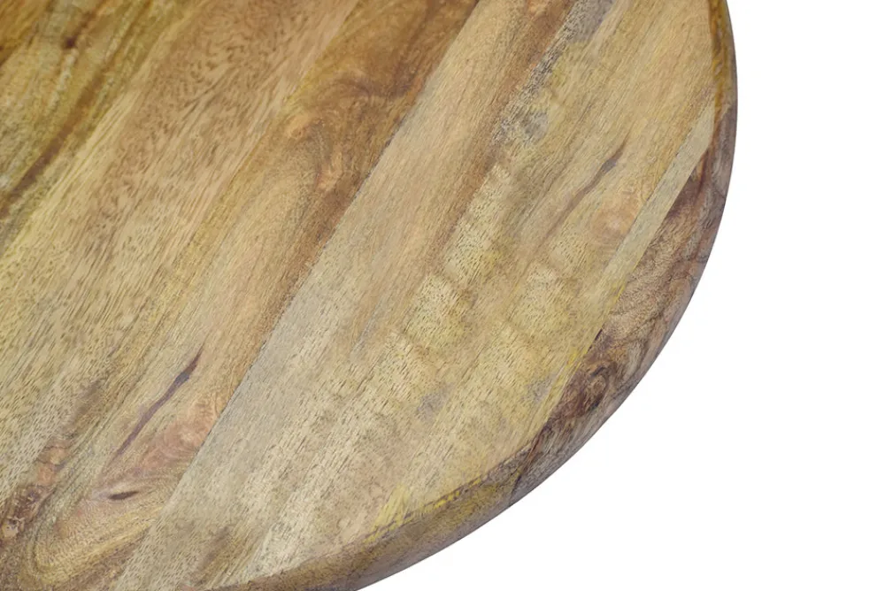 Riess-Ambiente Dekoration|Skandinavisch > Massiver Drehteller SERVANT 60cm natur Mangoholz drehbare Servierplatte rund