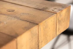 Riess-Ambiente Esstische|Mehr... > Massiver Esstisch FINCA 165cm vintage braun recyceltes Pinienholz Industrial Design