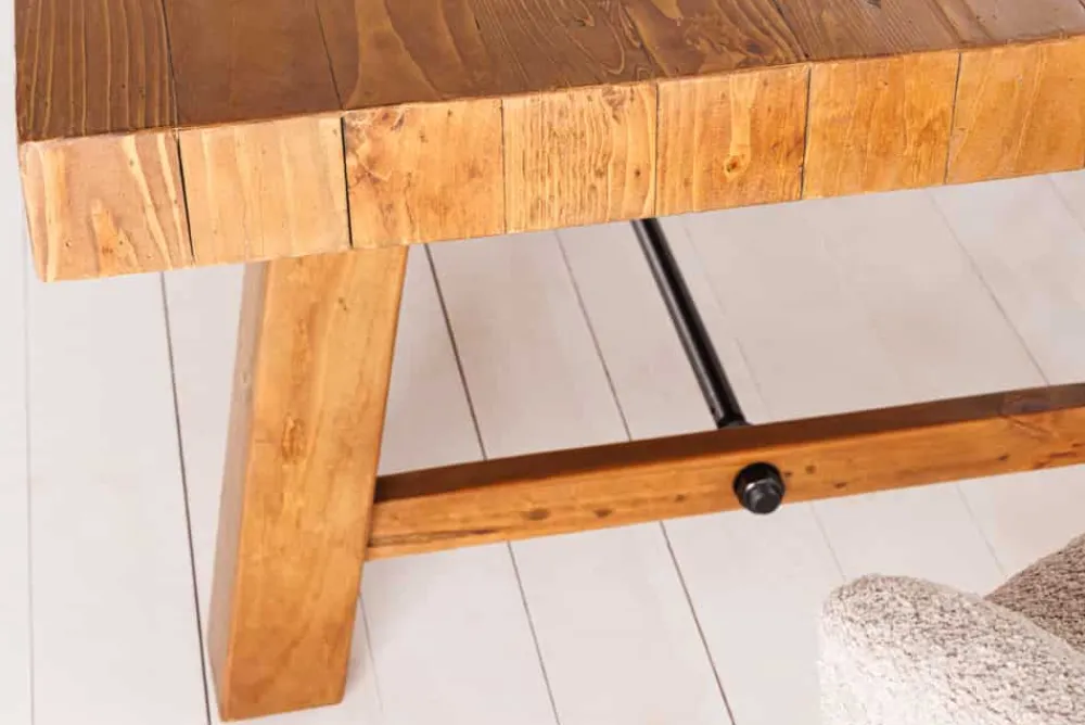 Riess-Ambiente Mehr...|Massivholzesstische > Massiver Esstisch FINCA 400cm vintage braun recyceltes Pinienholz