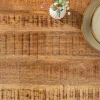 Riess-Ambiente Esstische|Mehr... > Massiver Esstisch IRON CRAFT 240cm natur Mangoholz Industrial Design X-Gestell schwarz Metall
