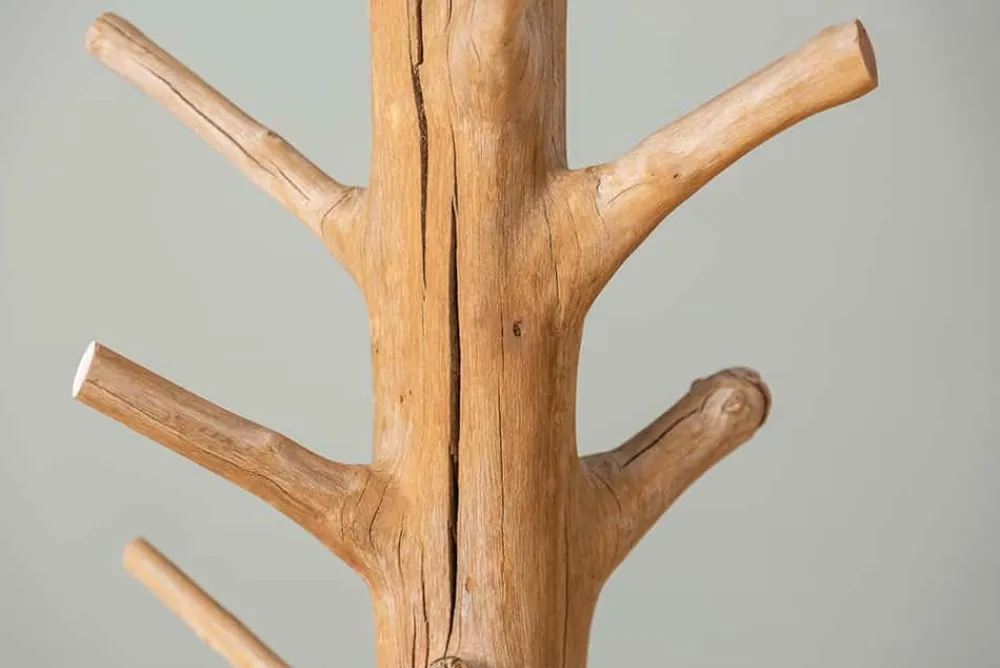 Riess-Ambiente Mehr...|Garderoben > Massiver Garderobenständer TREE NATURE 170cm natur Holz Kleiderständer