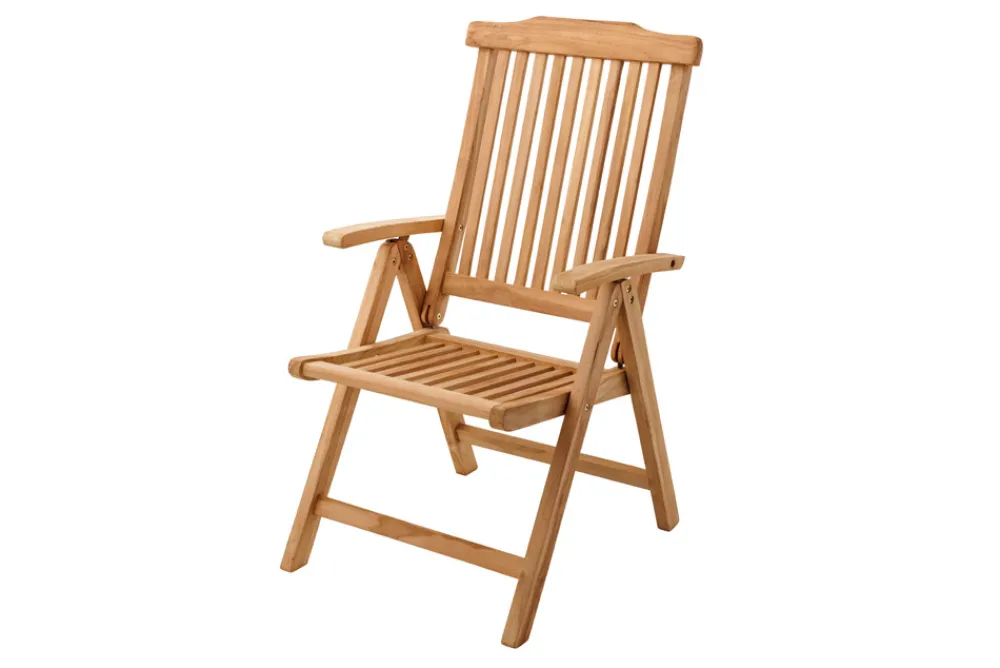 Riess-Ambiente Mehr...|Massivholz Gartenmöbel > Massiver Gartenstuhl EMPIRE TEAK Teakholz klappbar