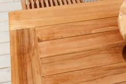 Riess-Ambiente Mehr...|Massivholz Gartenmöbel > Massiver Gartentisch EMPIRE TEAK 150cm natur Teakholz