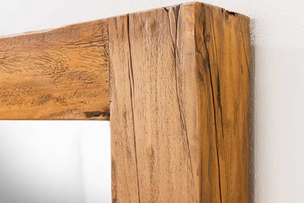Riess-Ambiente Mehr...|Wohnaccessoires > Massiver Spiegel JAVA 180cm natur recyceltes Teakholz hängend oder stehend