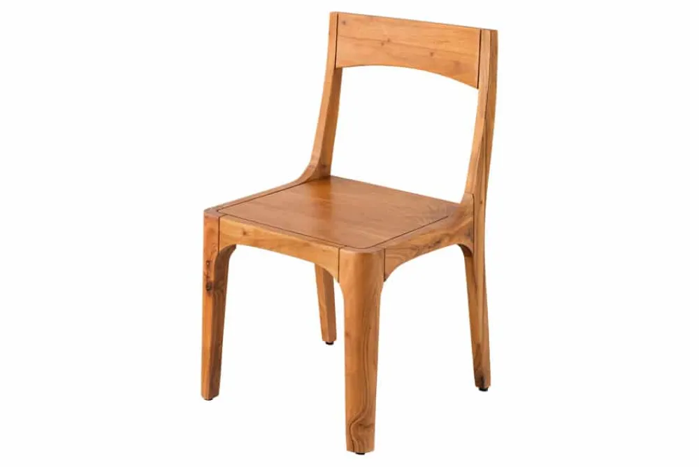 Riess-Ambiente Mehr...|Massivholzstühle > Massiver Stuhl ORGANIC braun Akazienholz honey finish handmade