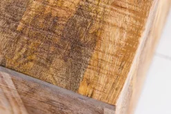 Riess-Ambiente Mehr...|Couchtische > Massives 2er Set Beistelltisch CURACAO 45cm natur Mangoholz Würfel handmade Couchtisch