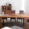 Riess-Ambiente Mehr...|Vitrinen > Massives Highboard PURE 140cm braun Sheesham stone finish Vitrine Palisander