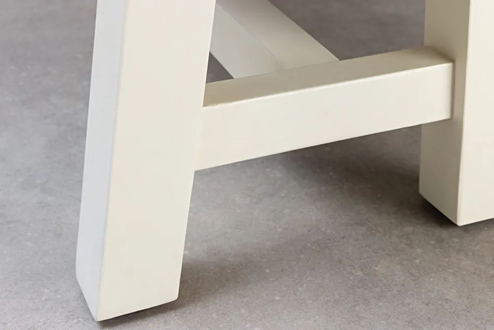 Riess-Ambiente Mehr...|Sitzbänke > Massive Sitzbank HAMPTONS 200cm hellbraun creme Pinienholz