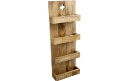 Riess-Ambiente Mehr...|Wandregale > Massives Küchenregal HEMINGWAY 80cm Mangoholz Wandregal