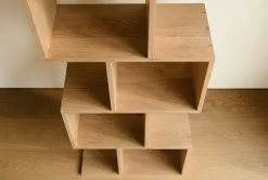 Riess-Ambiente Mehr...|Standregale > Massives Regal MAKASSAR 150cm natur cream finish Mangoholz einzigartige Maserung