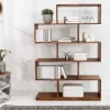 Riess-Ambiente Mehr...|Mehr... > Massives Regal MAKASSAR XL 150cm braun Sheesham stone finish Bücherregal